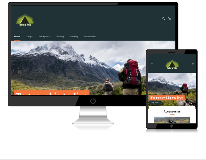 Travel Outdoor Accessories Dropshipping Store for Sale