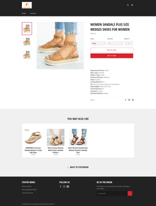 Footwear Fashion Dropshipping Store for sale