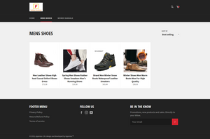 Footwear Fashion Dropshipping Store for sale