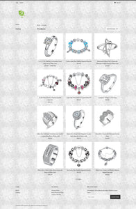 Fashion Silver Jewelry Dropshipping Store for Sale