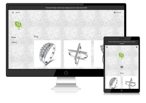 Fashion Silver Jewelry Dropshipping Store for Sale