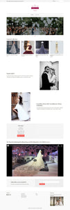 Wedding Wear Dropshipping Store for Sale