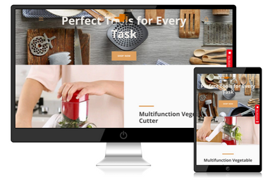 Kitchen Gadgets Dropshipping Store for Sale