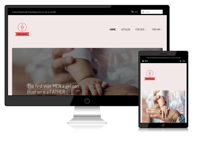 Babies Clothing Dropshipping Store for Sale