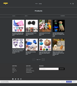 Pets Dogs Products Dropshipping Store for Sale