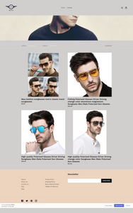 Men's & Women's goggles fashion Dropshipping Store for sale