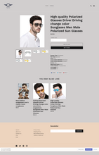 Load image into Gallery viewer, Men&#39;s &amp; Women&#39;s goggles fashion Dropshipping Store for sale