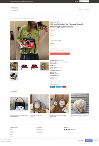 Women's Funny Cartoon Shoulder Bag Dropshipping Store for Sale